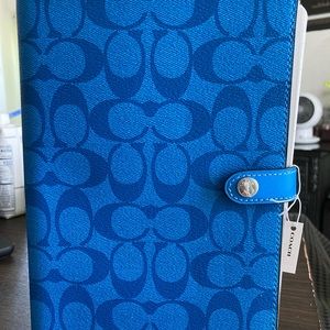New Coach Blue Color Block Signature Notebook - OFFERS ARE OKAY ✅ Out of Stock